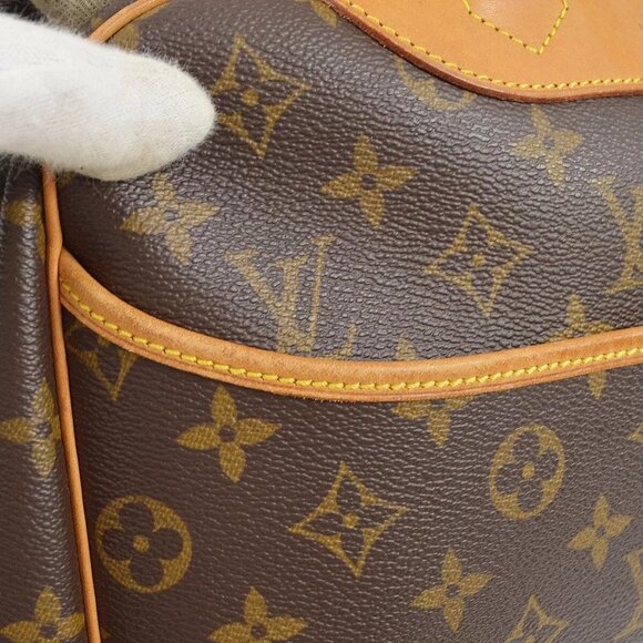 LOUIS VUITTON DEAUVILLE BOWLING VANITY HANDBAG MONOGRAM - Picture 6 of 11